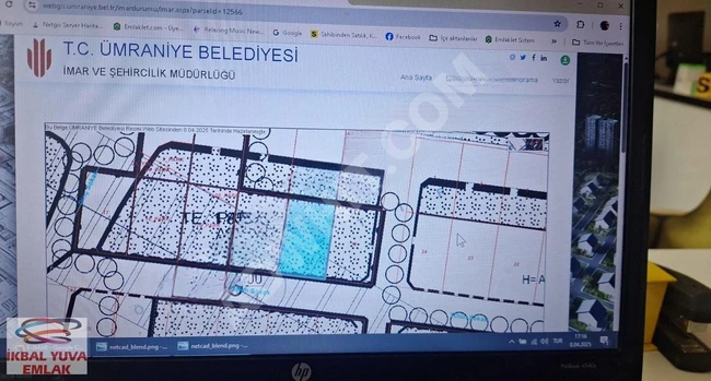 Suitable land for conversion for sale in ÜMRANİYE