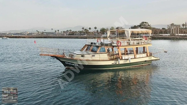 2017 YAPIM 31 KAPASİTE BAKIMLI GEZİ TEKNESİ ANTALYA SİDE