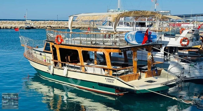 2017 YAPIM 31 KAPASİTE BAKIMLI GEZİ TEKNESİ ANTALYA SİDE