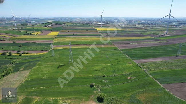 ارض بمساحة 9,758 متر مربع سند ملكية منفصل ومستقل في SİLİVRİ BÜYÜKKILIÇLI