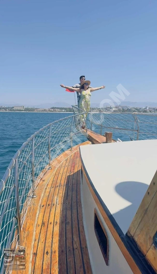 2017 YAPIM 31 KAPASİTE BAKIMLI GEZİ TEKNESİ ANTALYA SİDE