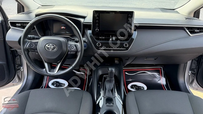 سيارة COROLLA HYBRİD موديل 2021 بدون حوادث بمسافة 55 ألف كم، مضمونة