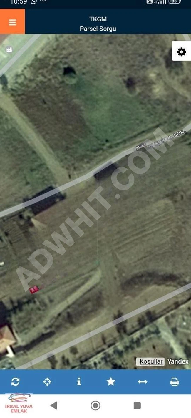 A plot of land with an area of 550 square meters is available for construction in the KIRIKKALE DELİCE neighborhood.