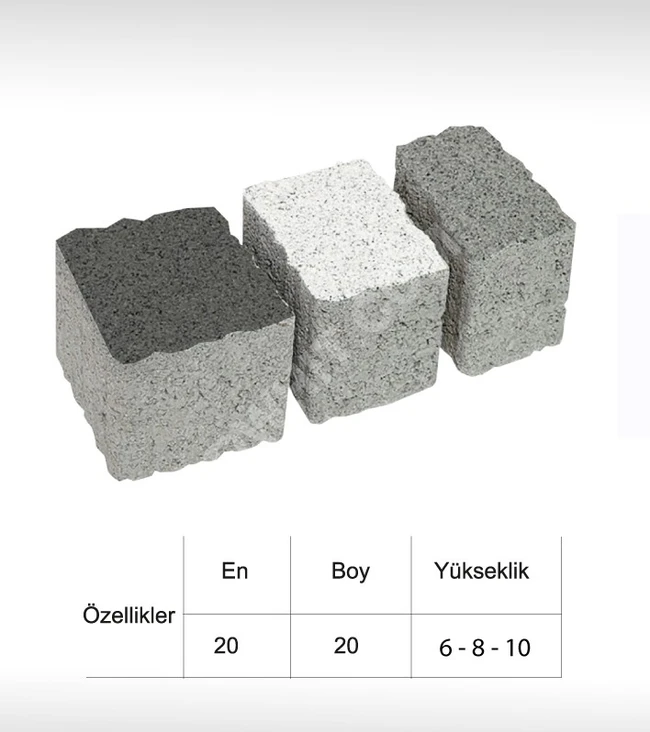 Parke taşı begonit taş İzmir 