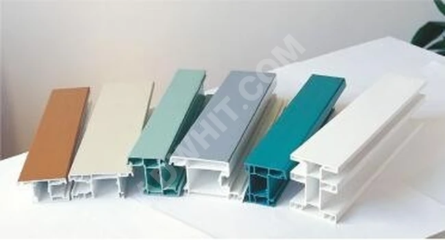 UPVC & PVC Profiller: Beyaz, Siyah,