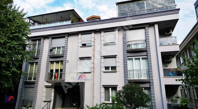 Furnished 3+1 duplex apartment with a garden for sale in HALİL RIFAT PAŞA neighborhood