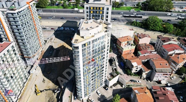 شقة مفروشة 2+1 للبيع تبعد 7 دقائق عن المتروبوس في TALATPAŞA MARİ RESİDENCE