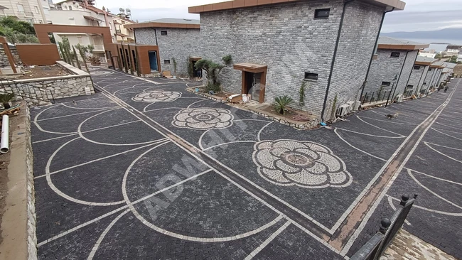 Begonit taş parke taşı zemin taş düşeme ekibi Halil usta Manisa