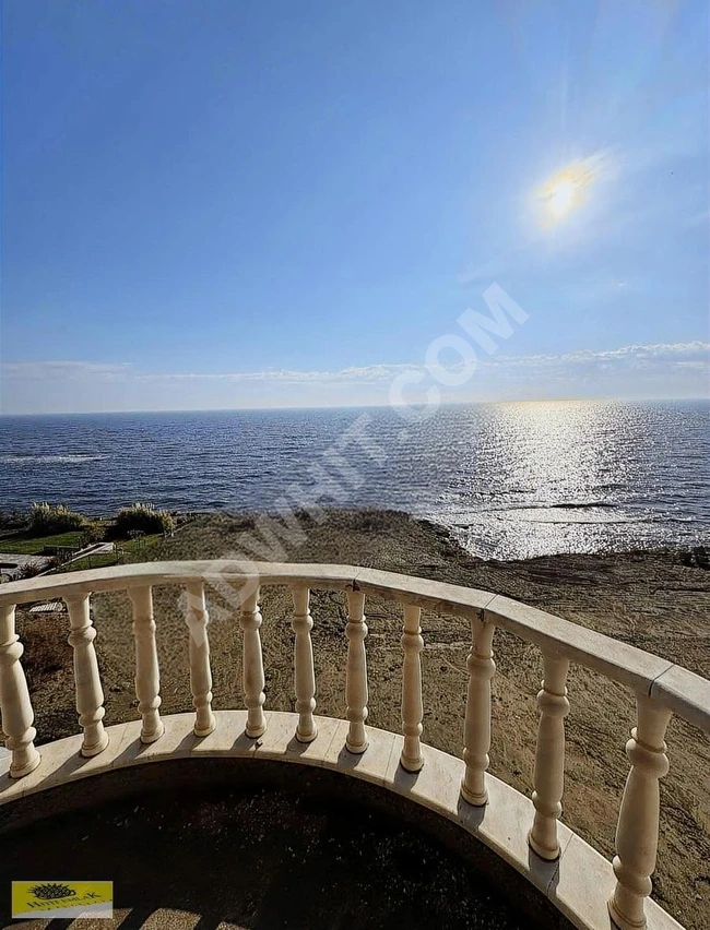 HİTİT EMLAK' TAN DENİZE BAKAN KABASI YAPILI SÜPER KONUM MALİKANE
