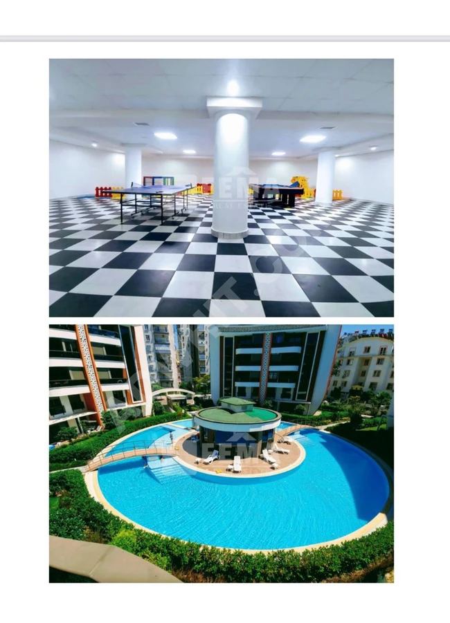 Antalya - Molla Yusuf Süper Lüks 4+1 Daire Kiralık, Kompleks İçerisinde