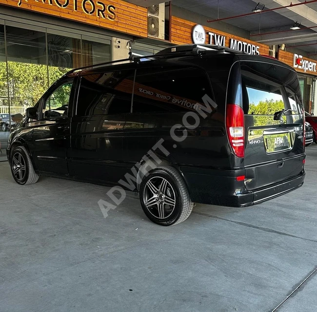 Viano VIP van, full financing available through loan, bond, or installment using a card.