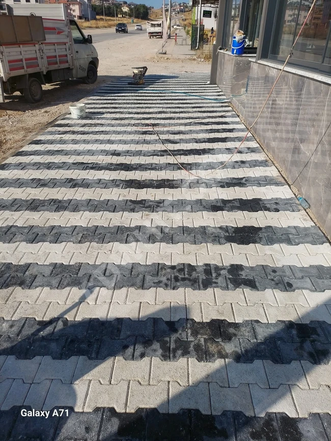 Zemin taş düşeme ekibi Halil İzmir 