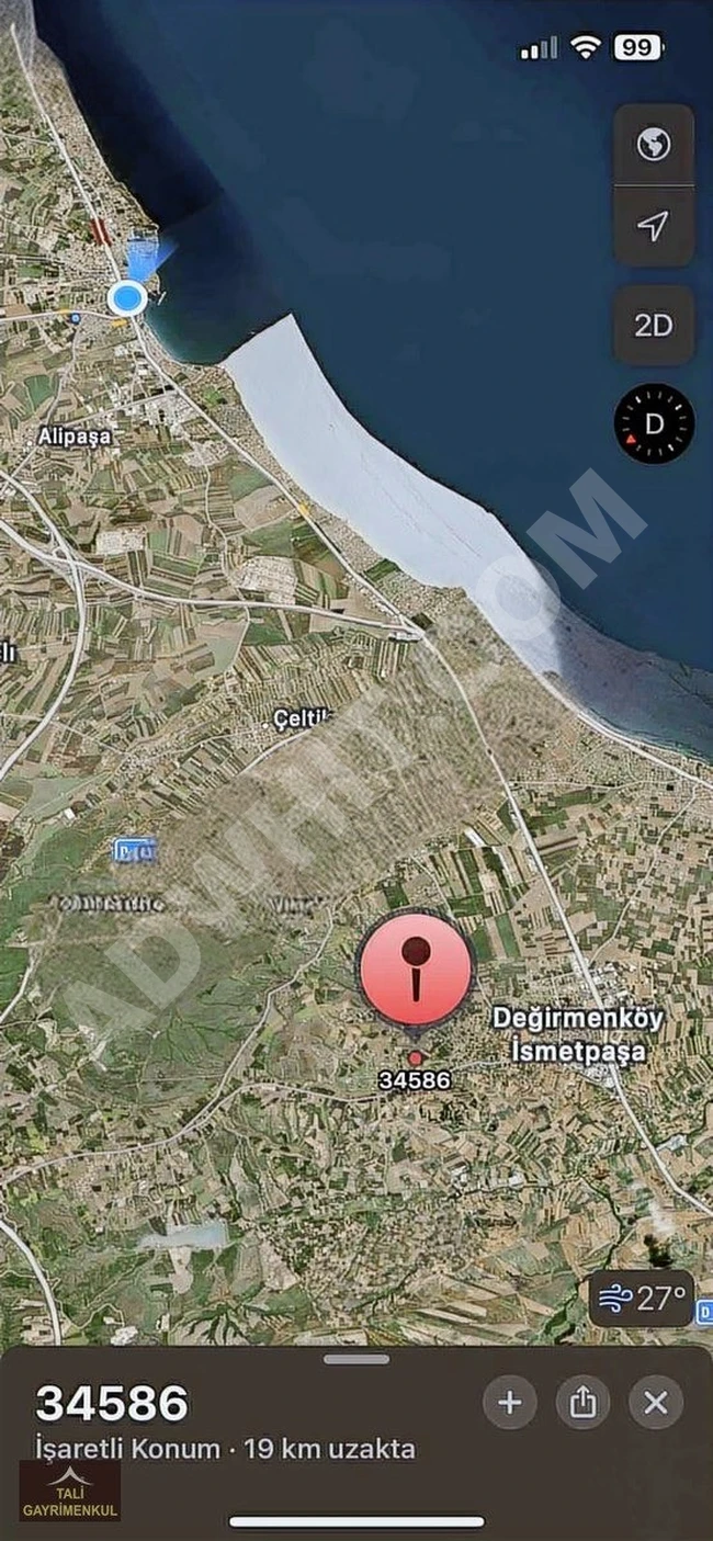 Silivri değirmenköy de satılık kupon arsa