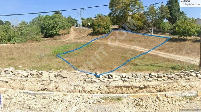 BÜYÜKÇAVUŞLU DA 3 KAT IMARLI ARSA 360 M'2 KÖY İÇİ MÜKEMMEL KONUM