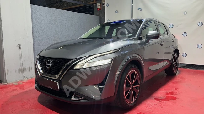 سيارة NİSSAN QASHQAİ SKY PACK موديل 2023 - سقف بانورامي | كفالة كاملة 12 شهر | بدون حوادث