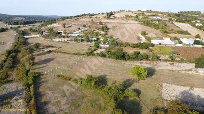 ÇATALCA YAZLIKKÖY'DE KÖYÜN GİRİŞİNDE 633 M² SATILIK PARSEL