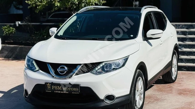 سيارة NİSSAN QASHQAİ 1.2DIG-T موديل 2014 بمسافة 145 كم سقف بانوراما