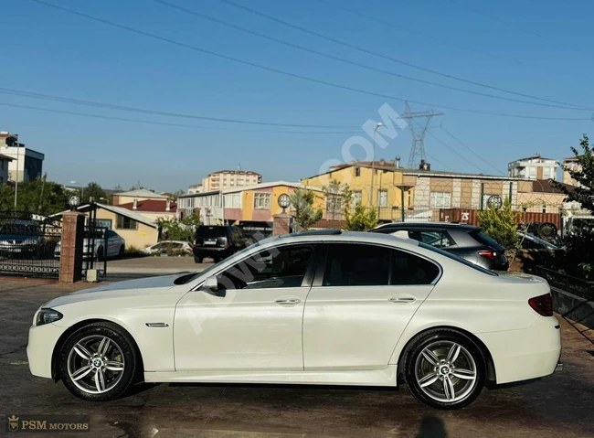 سيارة BMW 5.25d xDRİVE موديل 2015 - (شاشة عرض)-فرامل شفط-شنطة كهربائية