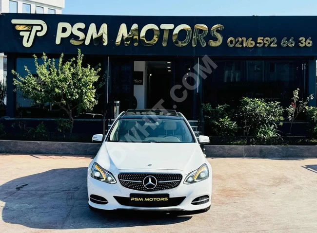 PSM MOTORS 2015 MERCEDES E250 CDI 4 MATİC EDİTİON-BAYİ CAM TAVAN