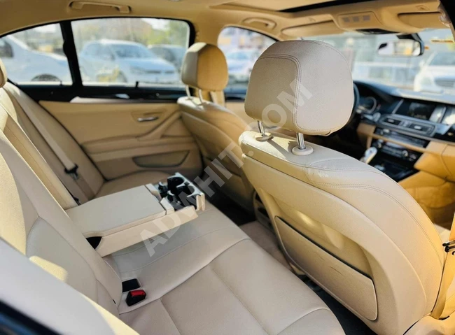سيارة BMW 5.25d xDRİVE موديل 2015 - (شاشة عرض)-فرامل شفط-شنطة كهربائية