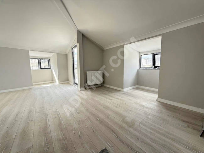 New 4+1 apartment for sale opposite the metro, next to İFM, with double balconies.