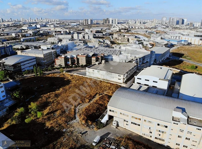Industrial land with an area of 40,000 square meters with an elevation plan in AKÇABURGAZ