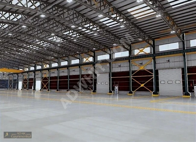 ATAK TİCARİ'DEN ÖMERLİ DE SATILIK 40.600 M2 KOTLU SANAYİ ARSASI