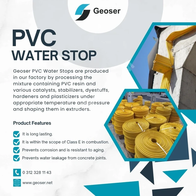 Polietilen, su tutucu, PVC