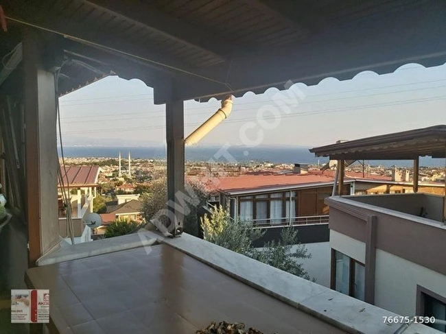 ALTINOLUK SATILIK 4+1 DENİZ MANZARALI 160 M2 TRIPLEXS VİLLA MÜSTAKİL GİRİŞLİ  BAHÇELİ MASRAFSIZ