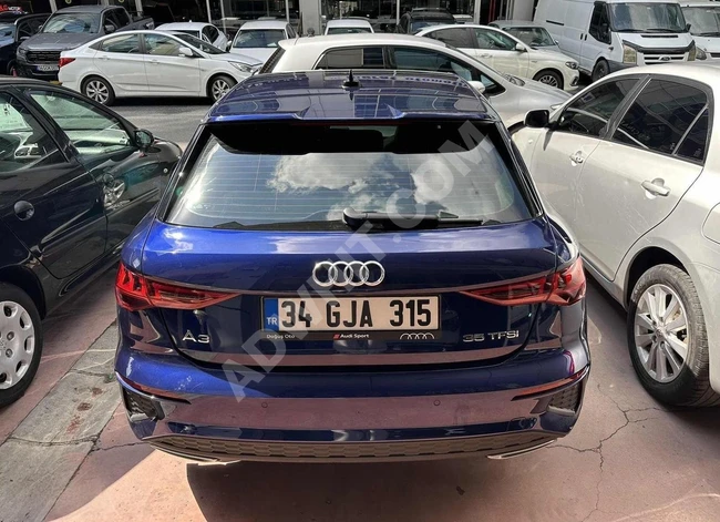 2023 A3 Sportback 35 TFSI S line 37 bin km hatasız boyasız