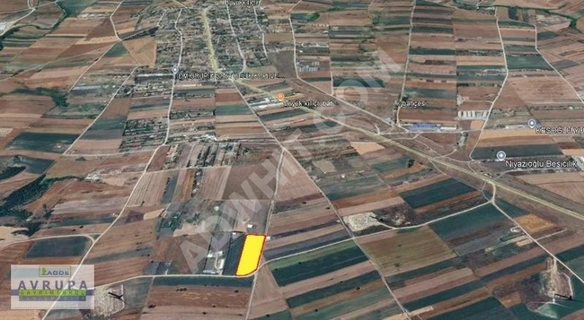 AVRUPA GAYRİMENKUL ' den B.KILIÇLI 6,540 m2 KÖŞE PARSEL