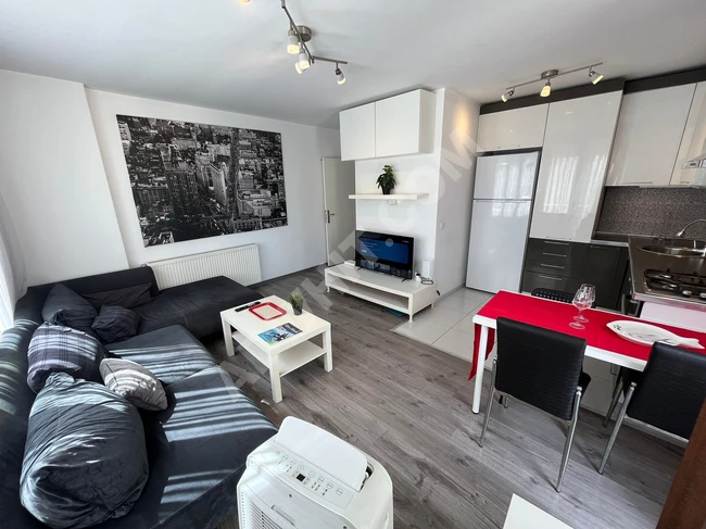 Sisli Nisantasinda Yeni Binada Full Esyali 1+1 Kiralik Daire 