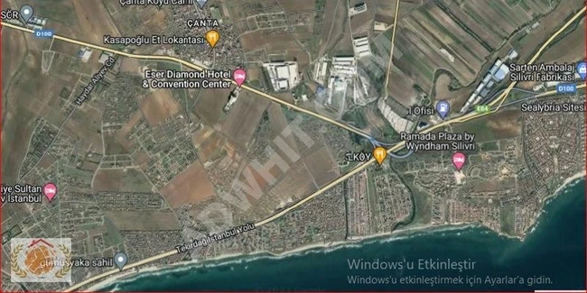 SİLİVRİ ÇANTA BALABANDA E-5 CEBHE SANAYi ARSASI