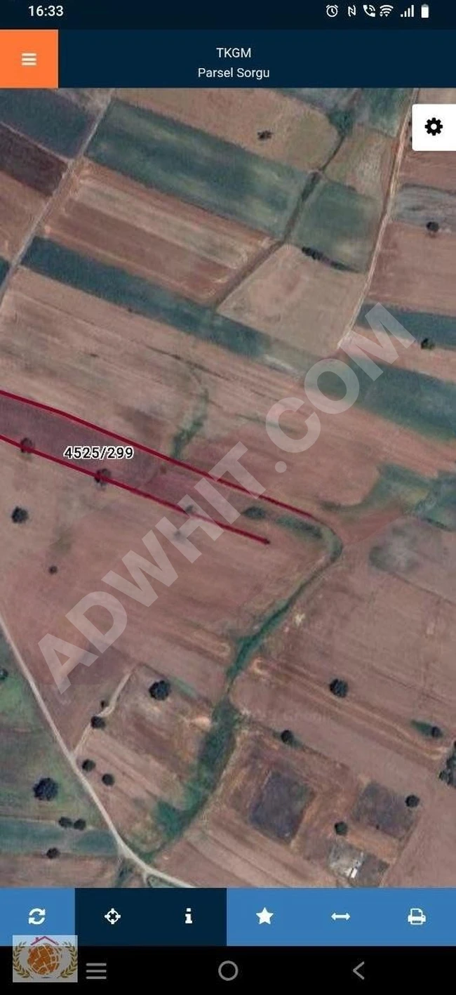 SİLİVRİ BÜYÜKKILIÇLİ KÖYÜNDE 7758 M2 YOLU OLAN TARLA