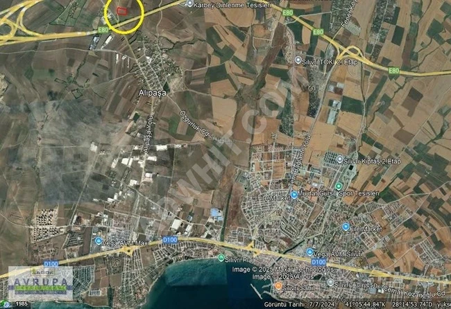 AVRUPA GAYRİMENKUL'den ASFALT CEPHELİ 6,200 m2 KUPON TARLA