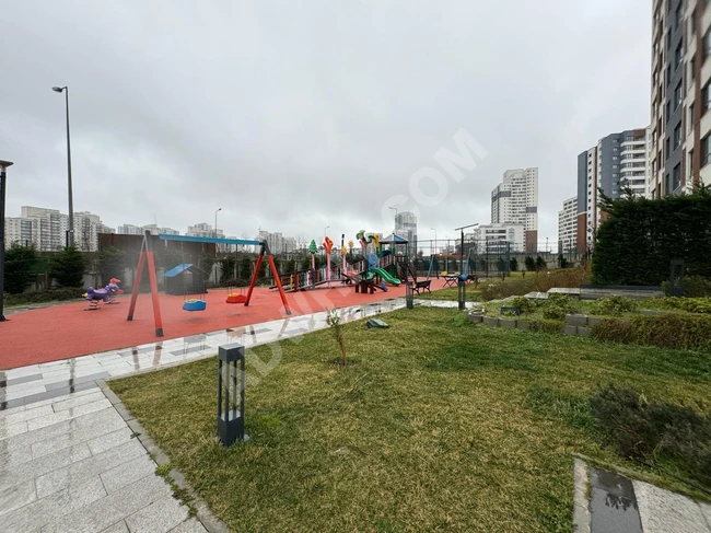 Kiralık lüks eşyalı daire Bahçeşehir, Tual Bahçekent sitesinde 3+1.