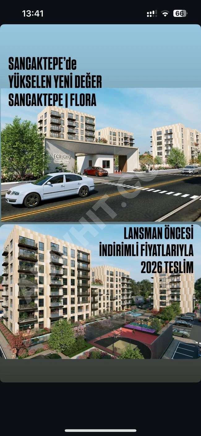 Özel emlak teklifleri Türkiye'nin en ucuz gayrimenkulleri, Sancaktepe İstanbul bölgesinde.