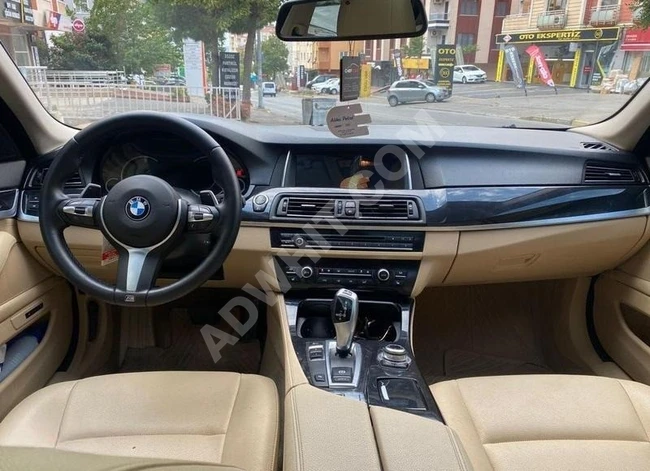 سيارة BMW 5.20 İ PREMİUM موديل 2015 ، إمكانية تمويل بقرض بنسبة 1.79.