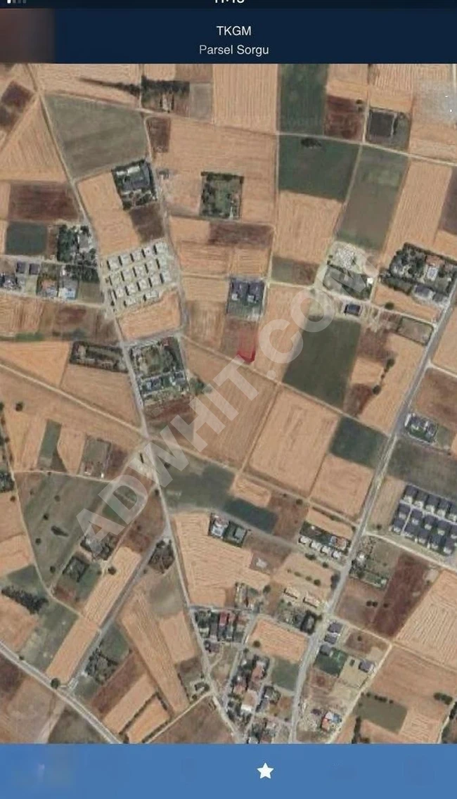 %25 VİLLA İMARLI GÜNEY KÖŞE ARSA