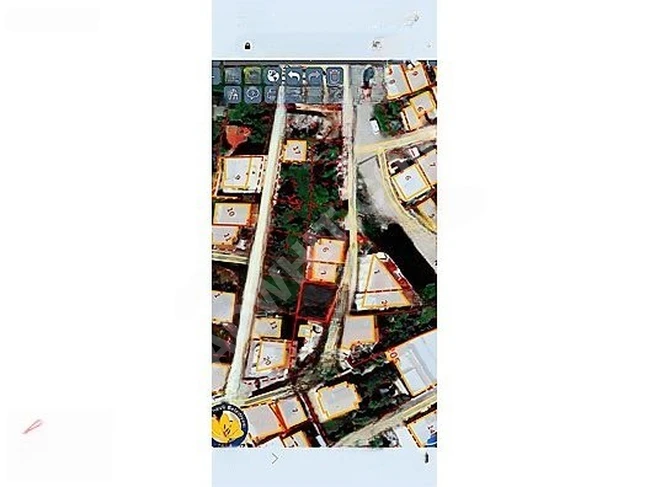 للبيع أرض بمساحة 236 متر مربع مع تصريح بناء في NECİP FAZIL