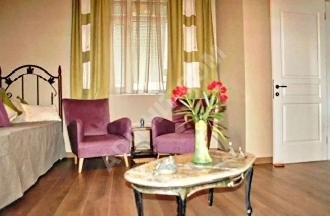 Heybeli Adada Nefis Deniz Manzaralı Yenilenmiş Ful Eşyalı Teraslı Kombili Klimalı Aydınlık(2+1)85 m2