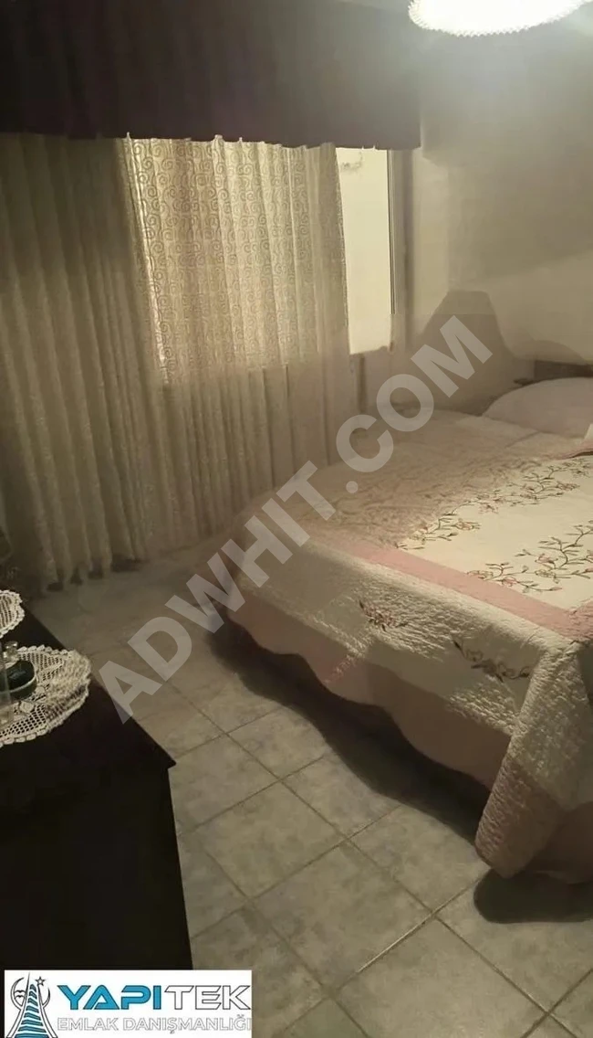 شقة 2+1 مفروشة بالكامل في Kamiloba بموقع جميل على البحر