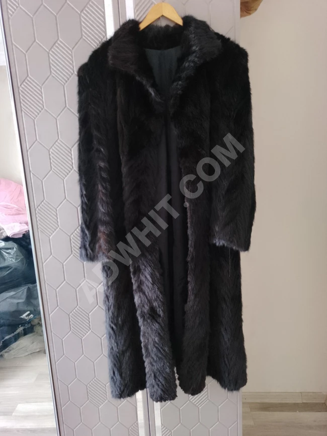 50 yıllık hiç giyilmemiş özel dikim orijinal vizon kürk 