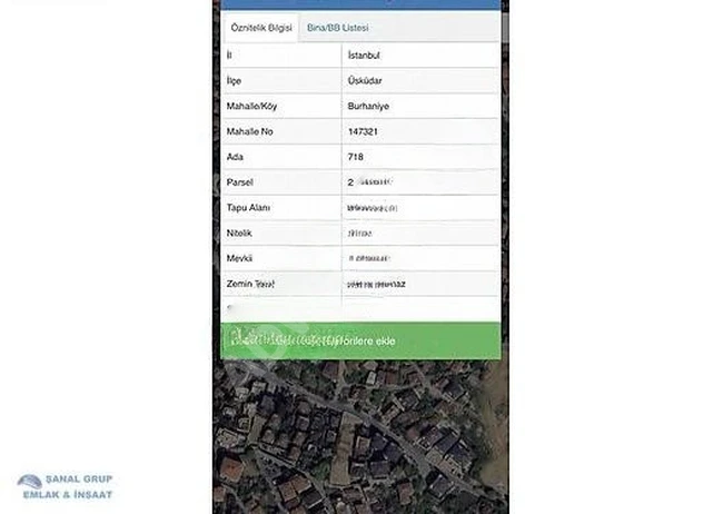 ŞANAL GRUPTAN BURHANİYEDE MÜTHİŞ BOĞAZ MANZARALI SATILIK ARSA