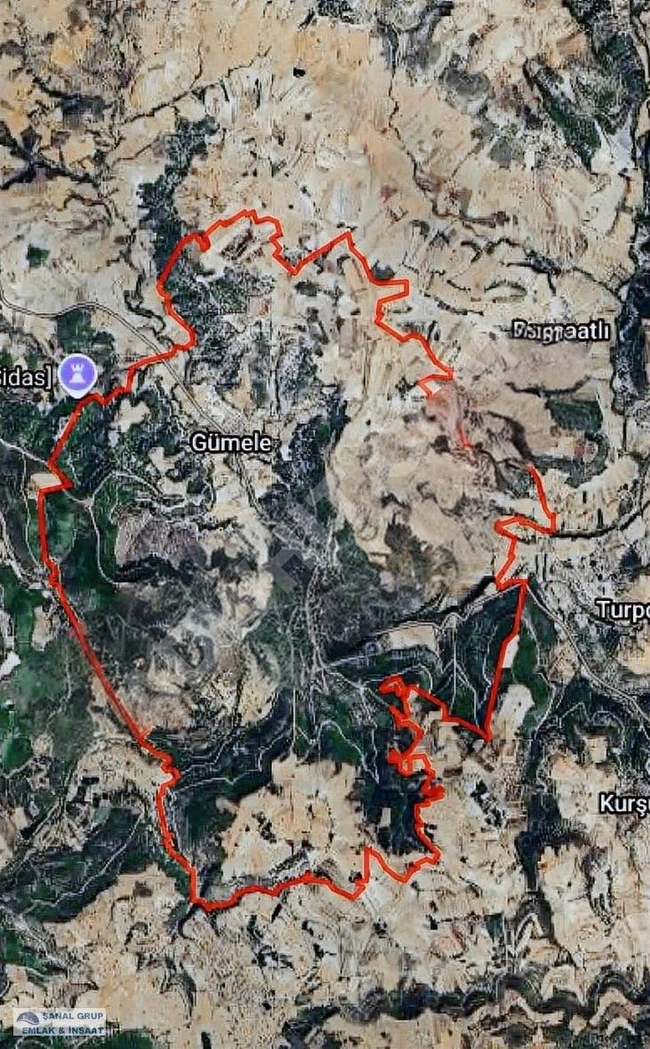 أرض مستقلة بمساحة 10,143 متر مربع للبيع في MANİSA DEMİRCİ