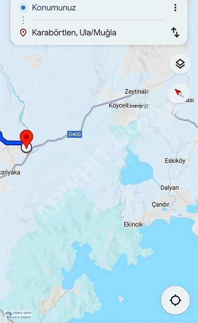 Land for sale with an area of 28,500 square meters