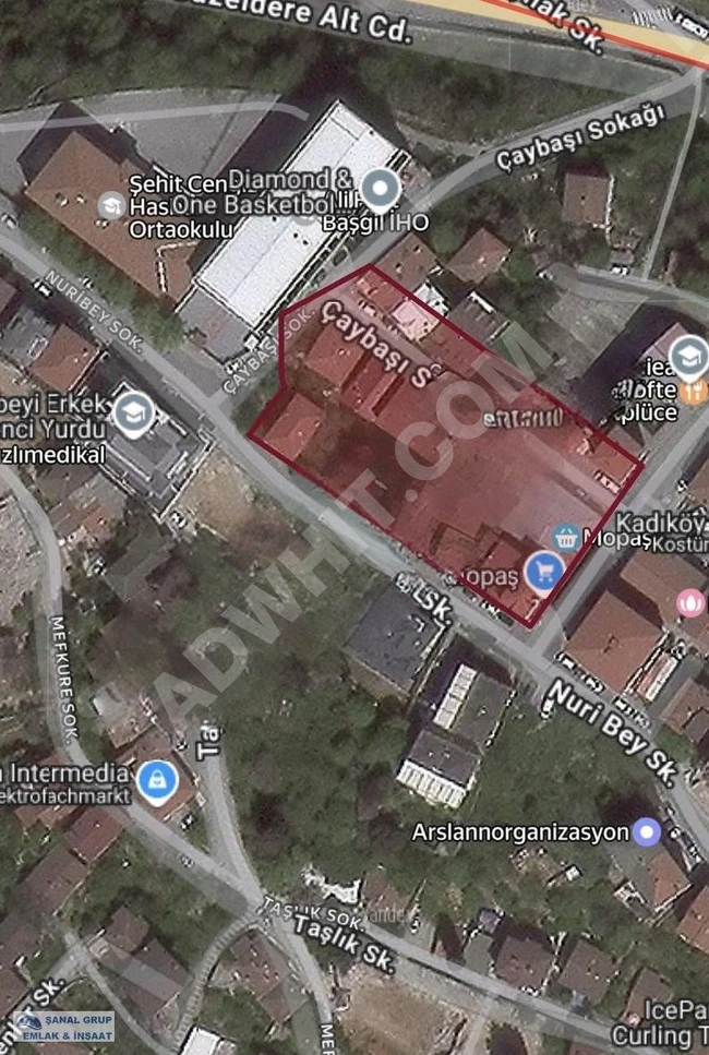 ŞANAL GRUPTAN BURHANİYEDE MÜTHİŞ BOĞAZ MANZARALI SATILIK ARSA