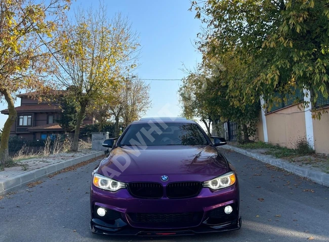 سيارة BMW 420d X DRİVE M SPORT شاشة عرض رأسية + NBT + نظام صوت هارمان + مقود M