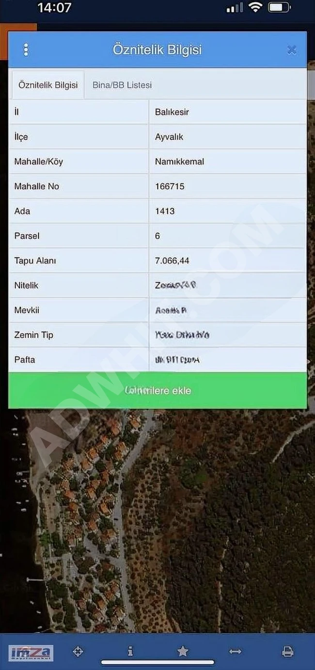 CUNDA'NIN DEĞERLİ BÖLGESİ,LÜKS SİTEYE KOMŞU, YOL CEPHE ZEYTİNLİK
