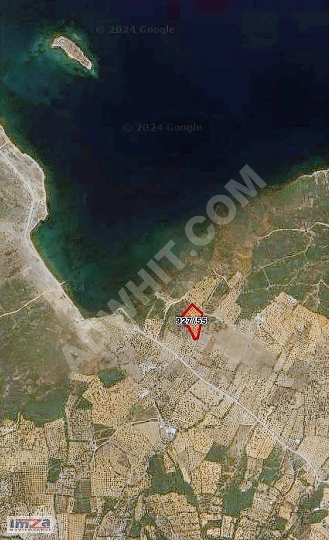 AYVALIK CUNDA, ÇATALTEPEDE, YOLA CEPHE, DENİZE YAKIN 9452m2